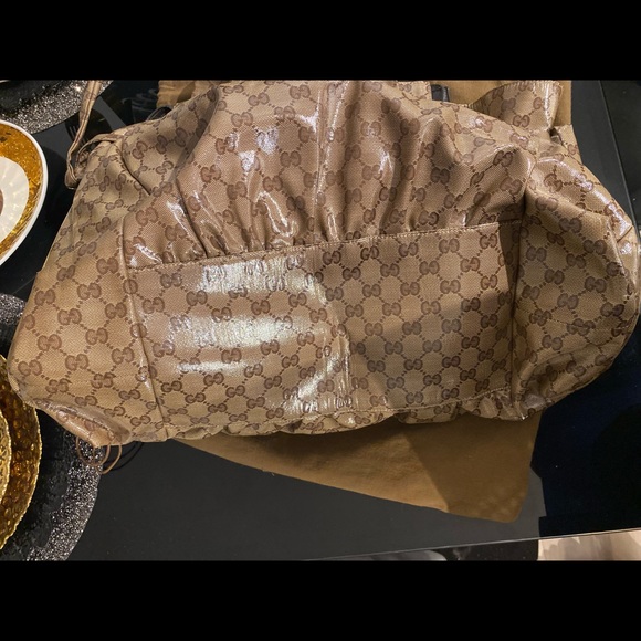 Gucci Original GG Crystal Hysteria Shoulder Hobo Bag - Picture 7 of 14